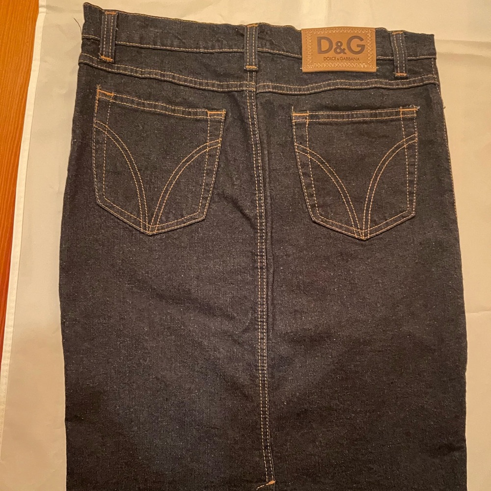 Dolce & Gabbana Denim Skirt